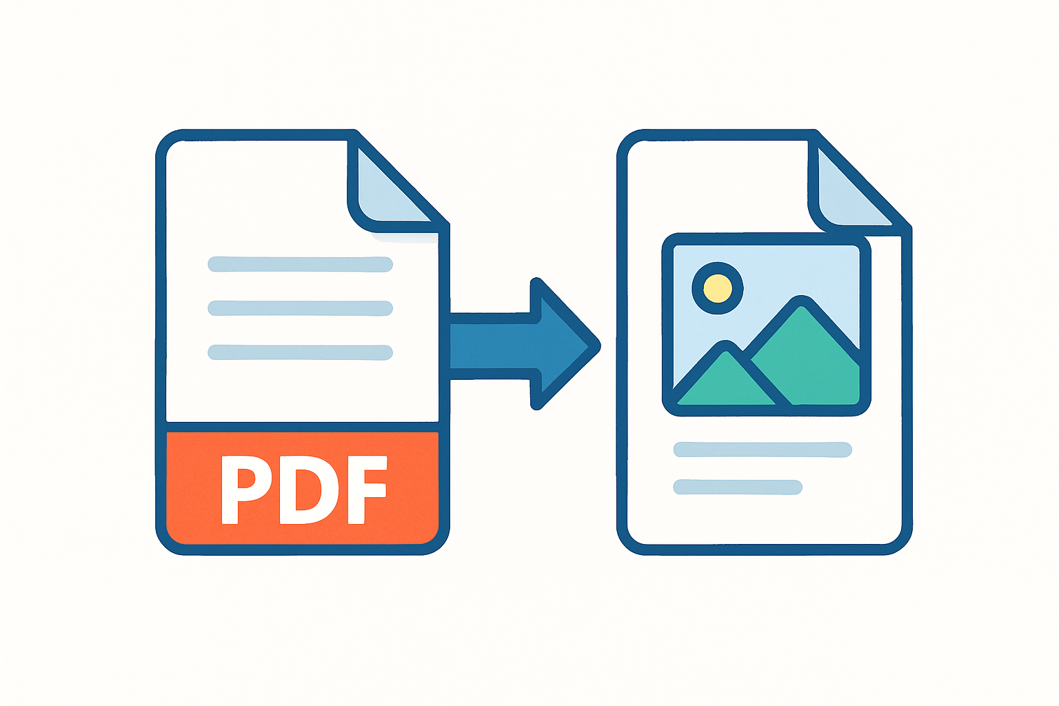 Illustration representing editing PDF metadata